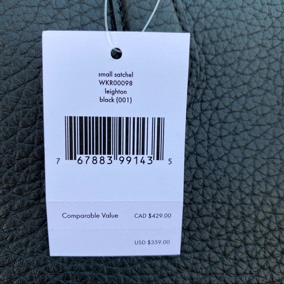 NWT Kate Spade Small Satchel Leighton - Picture 4 of 4